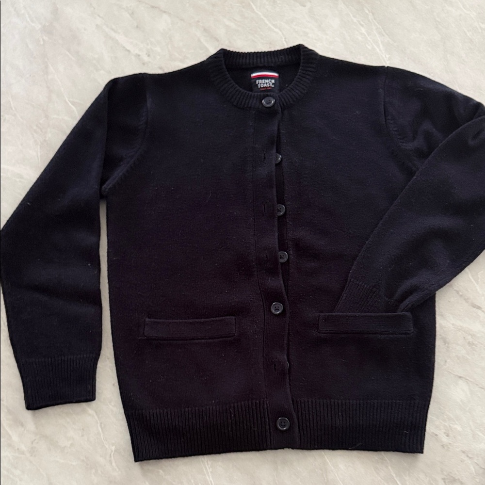 French Toast Blue girls 14 Cardigan